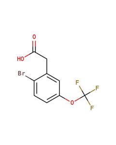 Astatech 2-BROMO-5-(TRIFLUOROMETHOXY)PHENYLACETIC ACID; 5G; Purity 95%; MDL-MFCD07368725